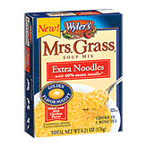 Wyler's Mrs. Grass Soup Mix Extra Noodles 2 Ct Left Picture